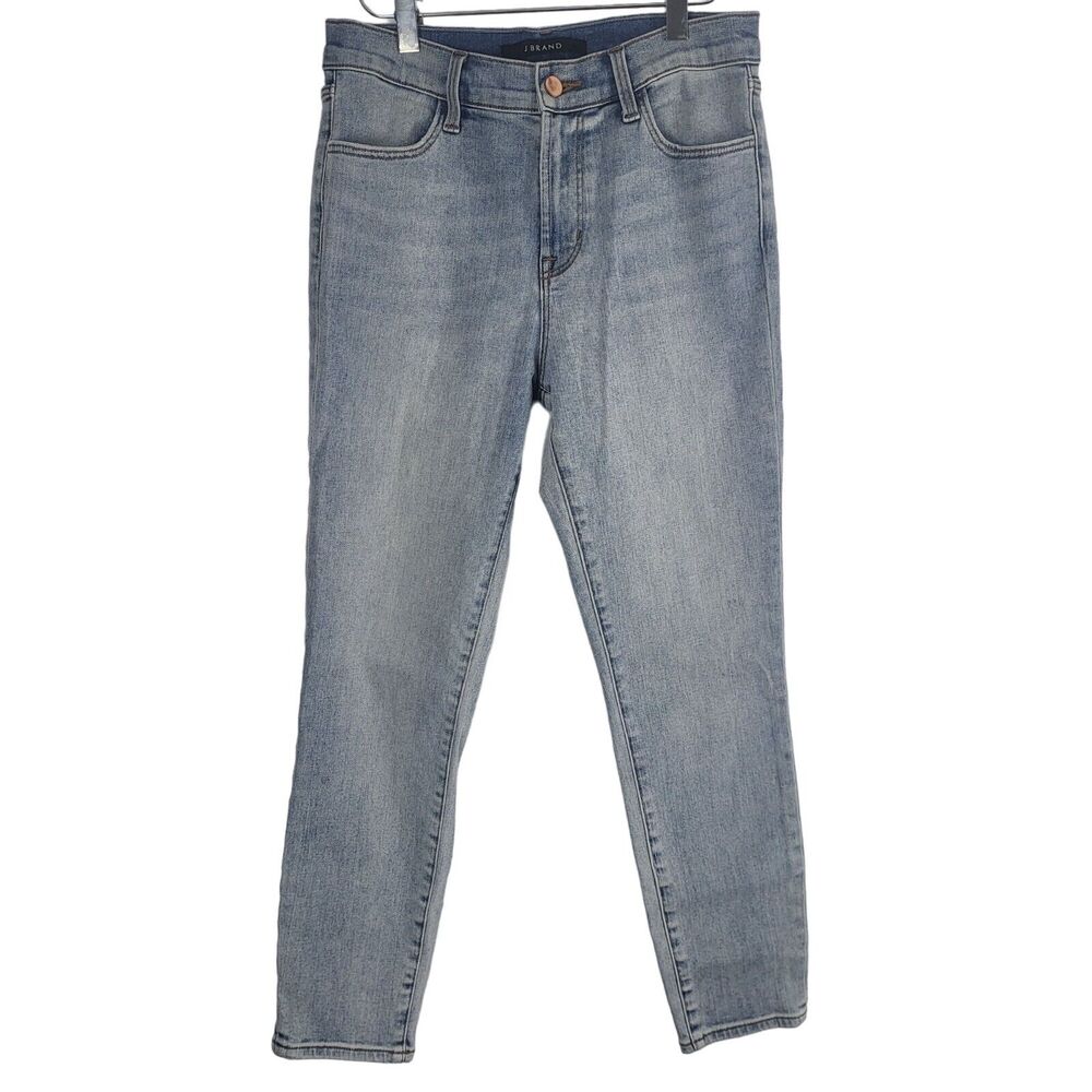 J Brand Jeans 28 Womens High Rise Light Wash Blue Skinny Leg‎ Classic Bottoms